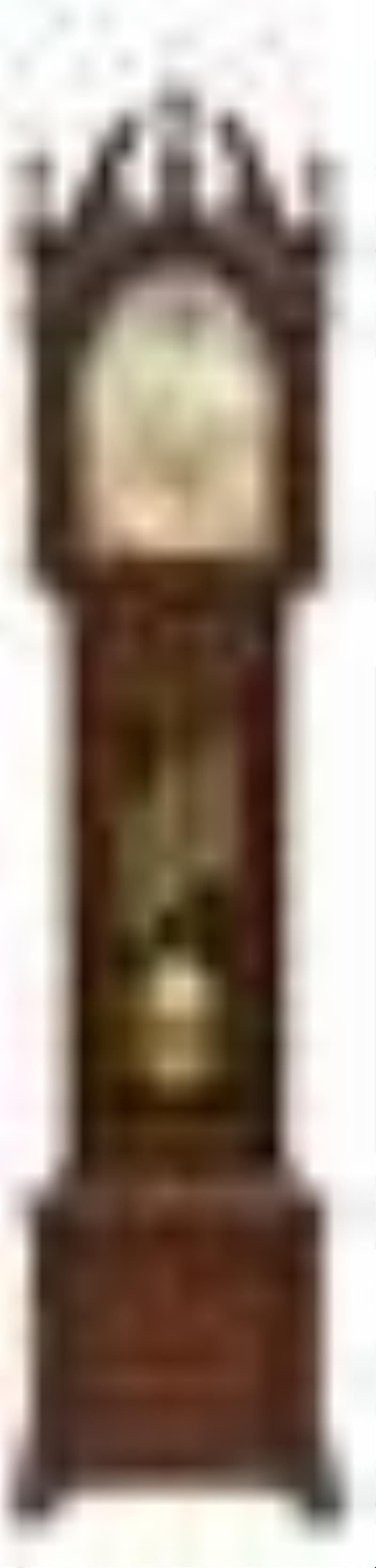 Tiffany & Co. Oak Five Tube Grandfather Clock