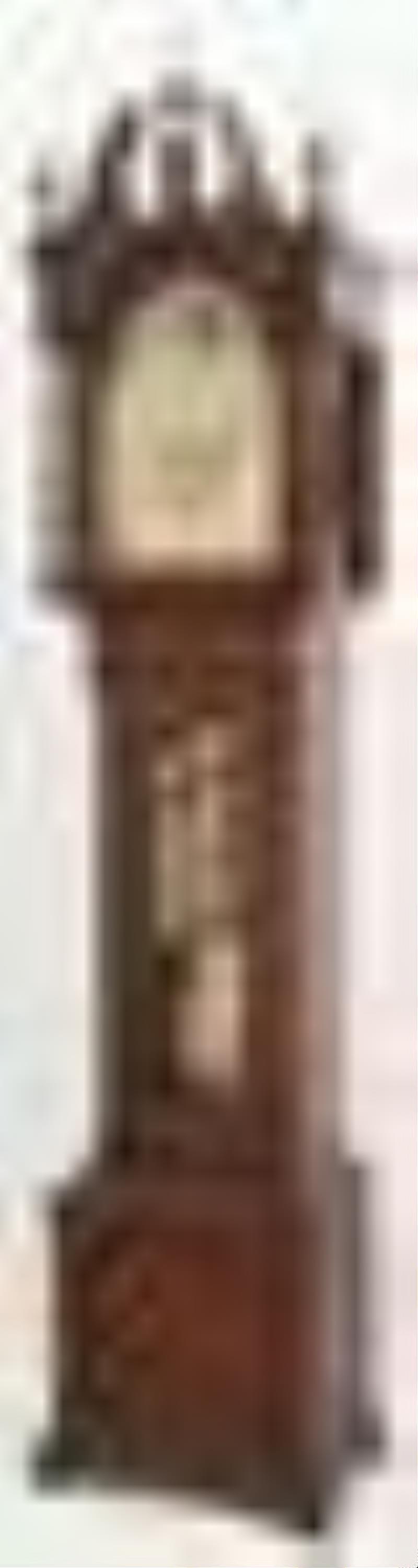 Tiffany & Co. Oak Five Tube Grandfather Clock