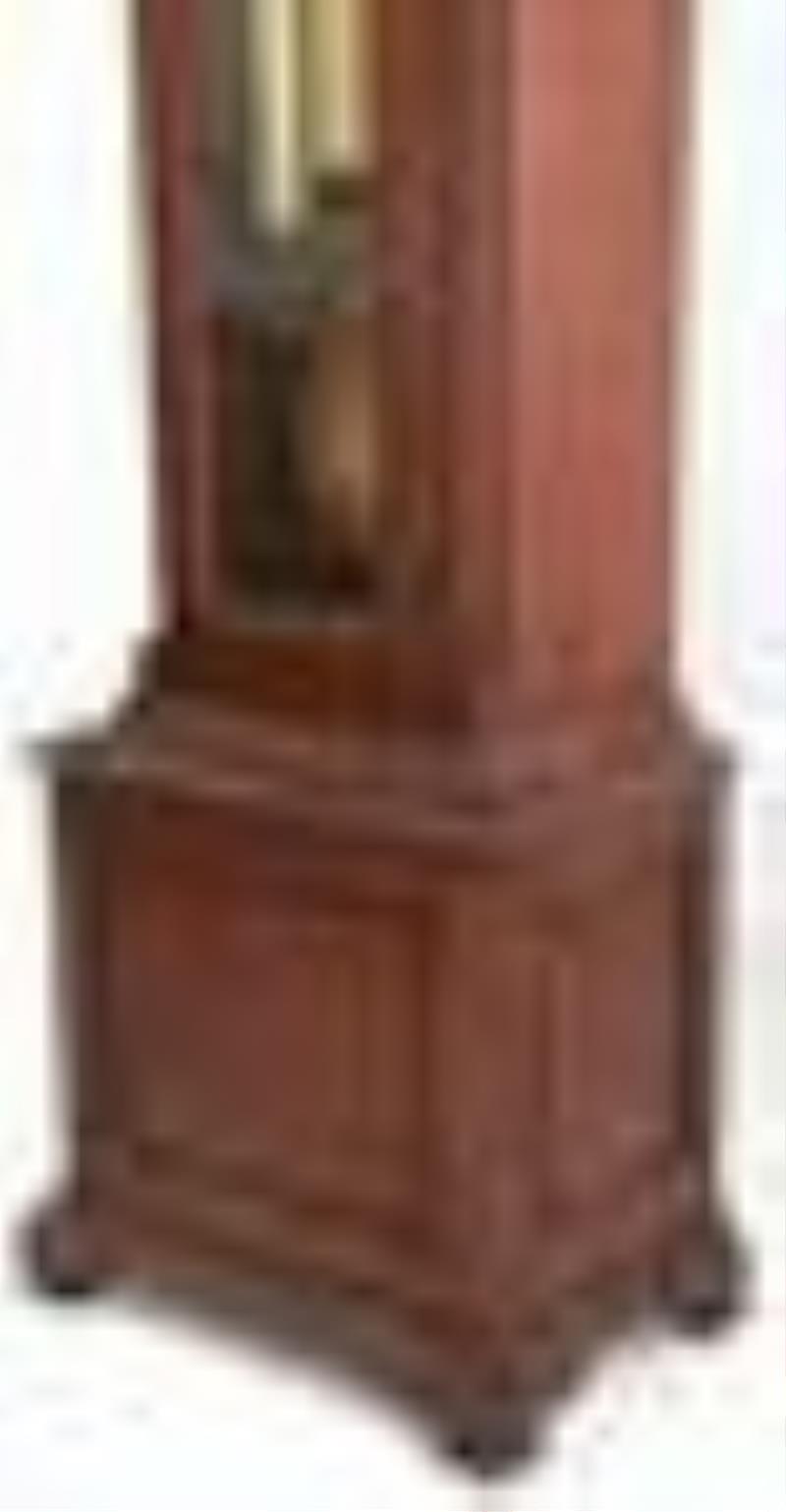 Tiffany & Co. Oak Five Tube Grandfather Clock