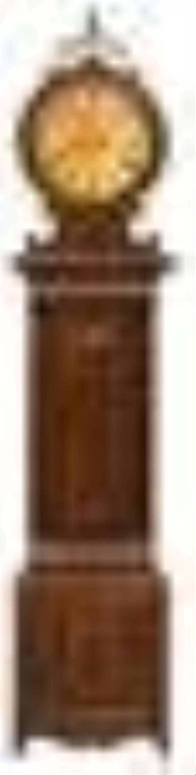 Scottish Rosewood Drumhead Longcase Clock by William