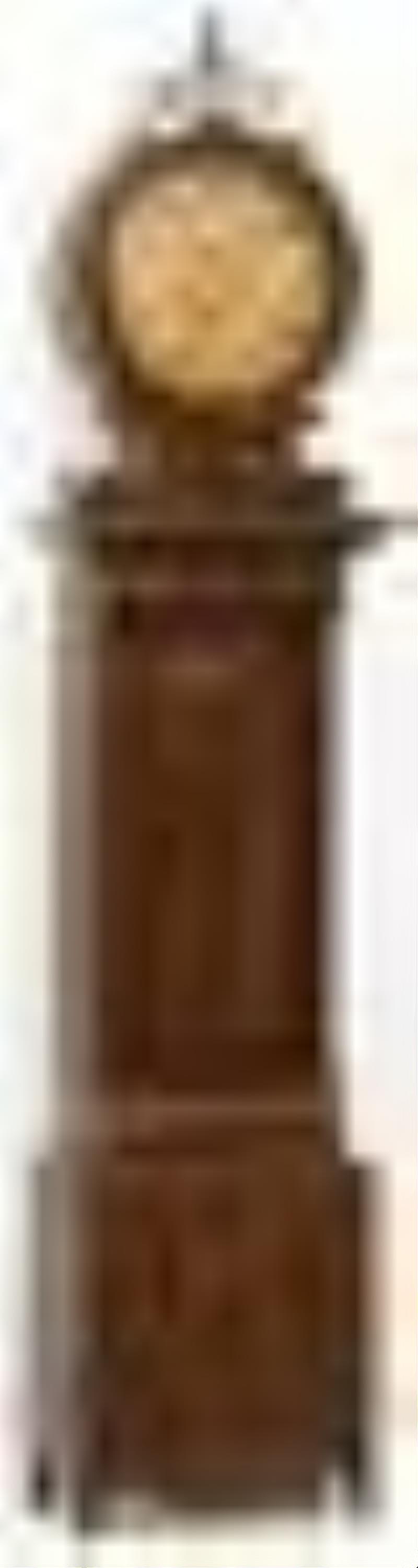 Scottish Rosewood Drumhead Longcase Clock by William