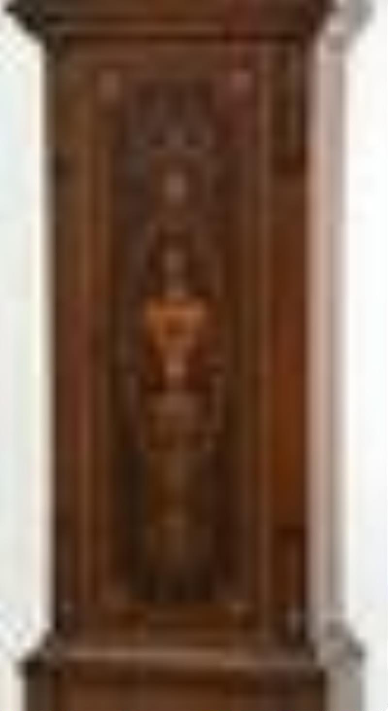 English Mahogany Longcase Clock, J. Smith & Sons,