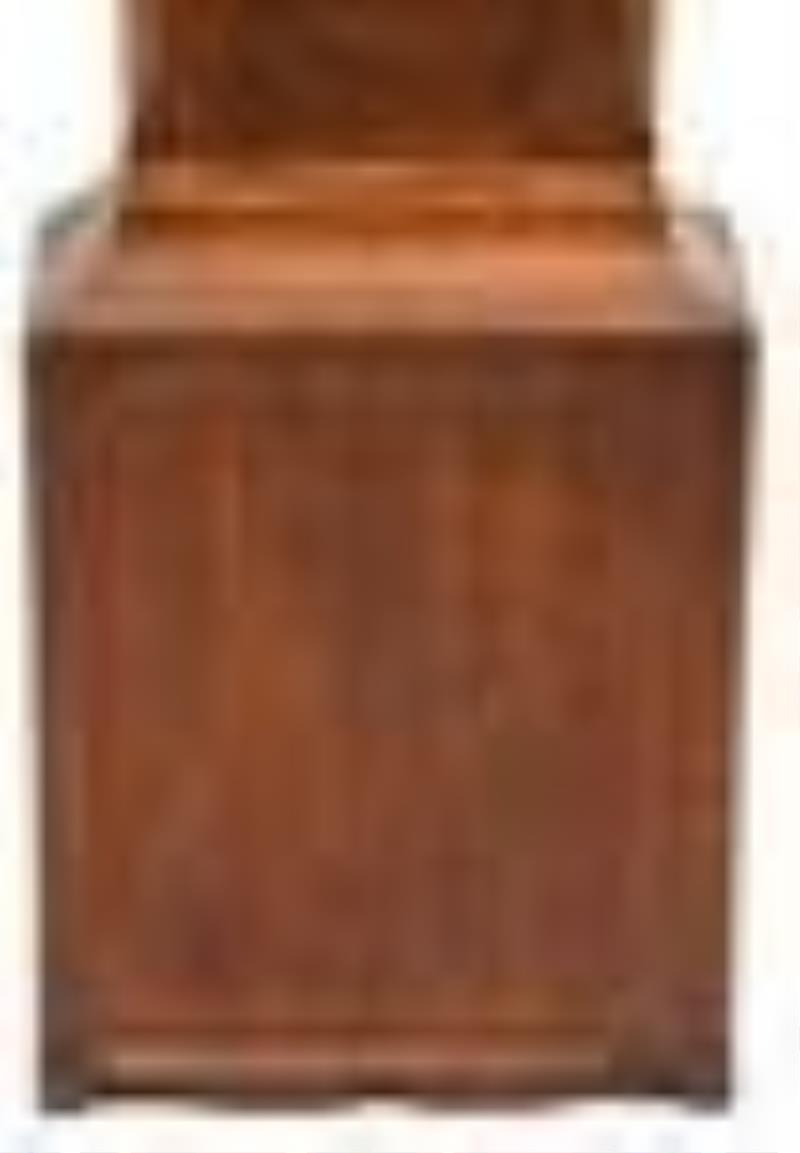 19th Century Inlaid Cherry Tall Case Clock