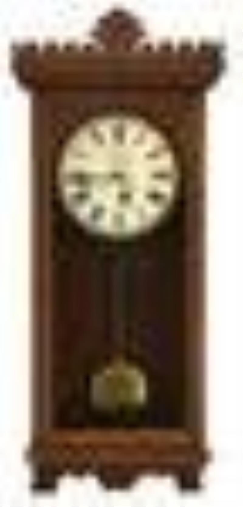 Waterbury No. 18 Wall Regulator Clock