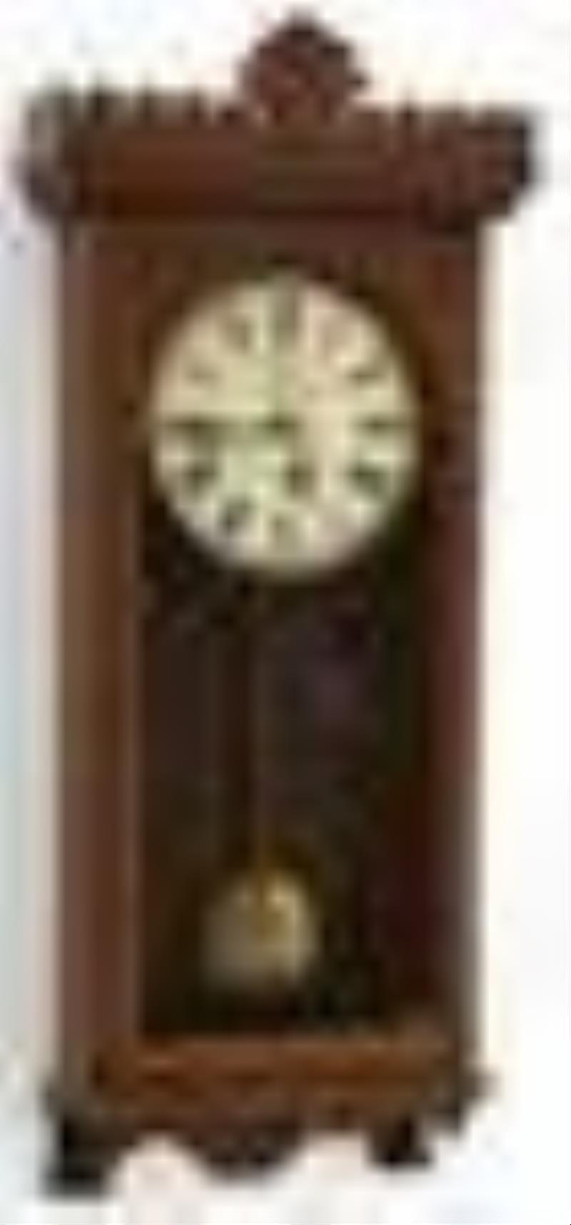 Waterbury No. 18 Wall Regulator Clock