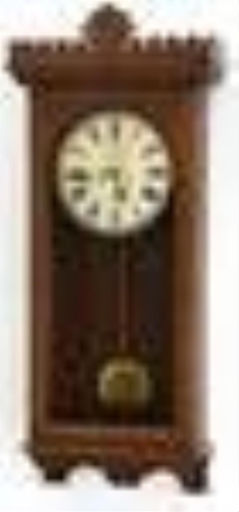 Waterbury No. 18 Wall Regulator Clock