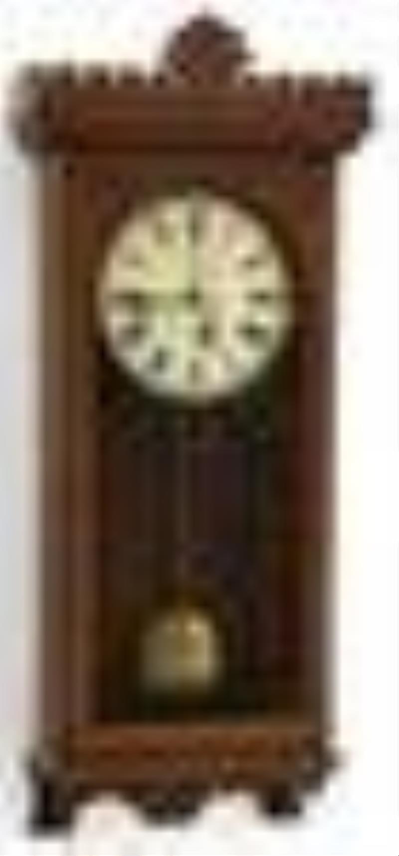 Waterbury No. 18 Wall Regulator Clock