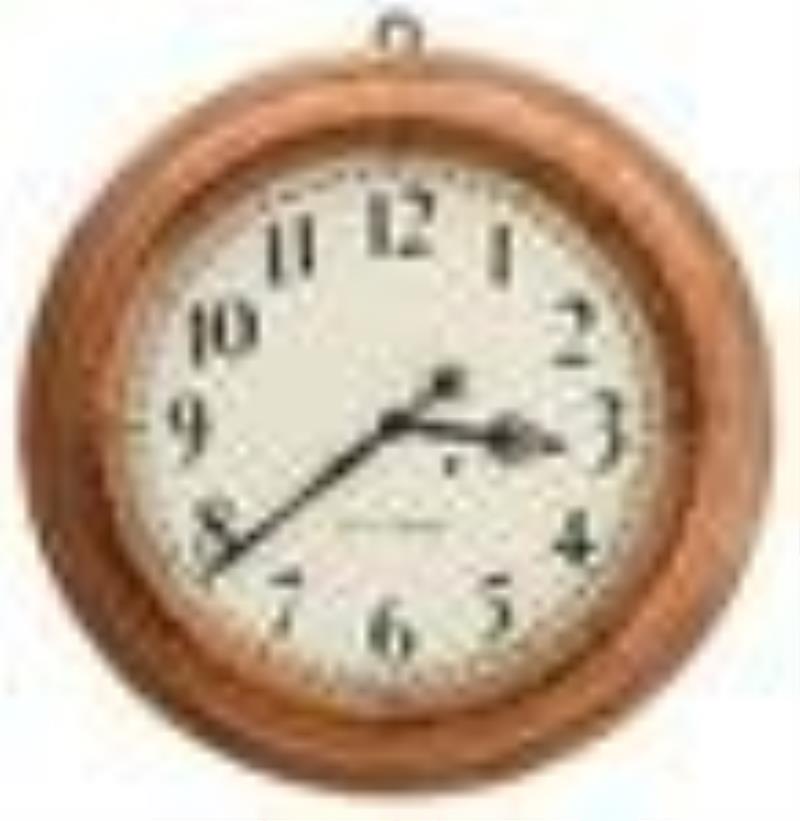 Seth Thomas 18-Inch Dial Gallery Clock