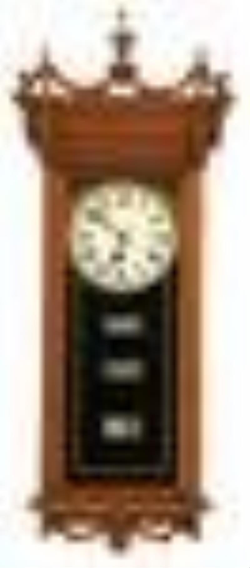 Waterbury "Joliet" Calendar Wall Clock