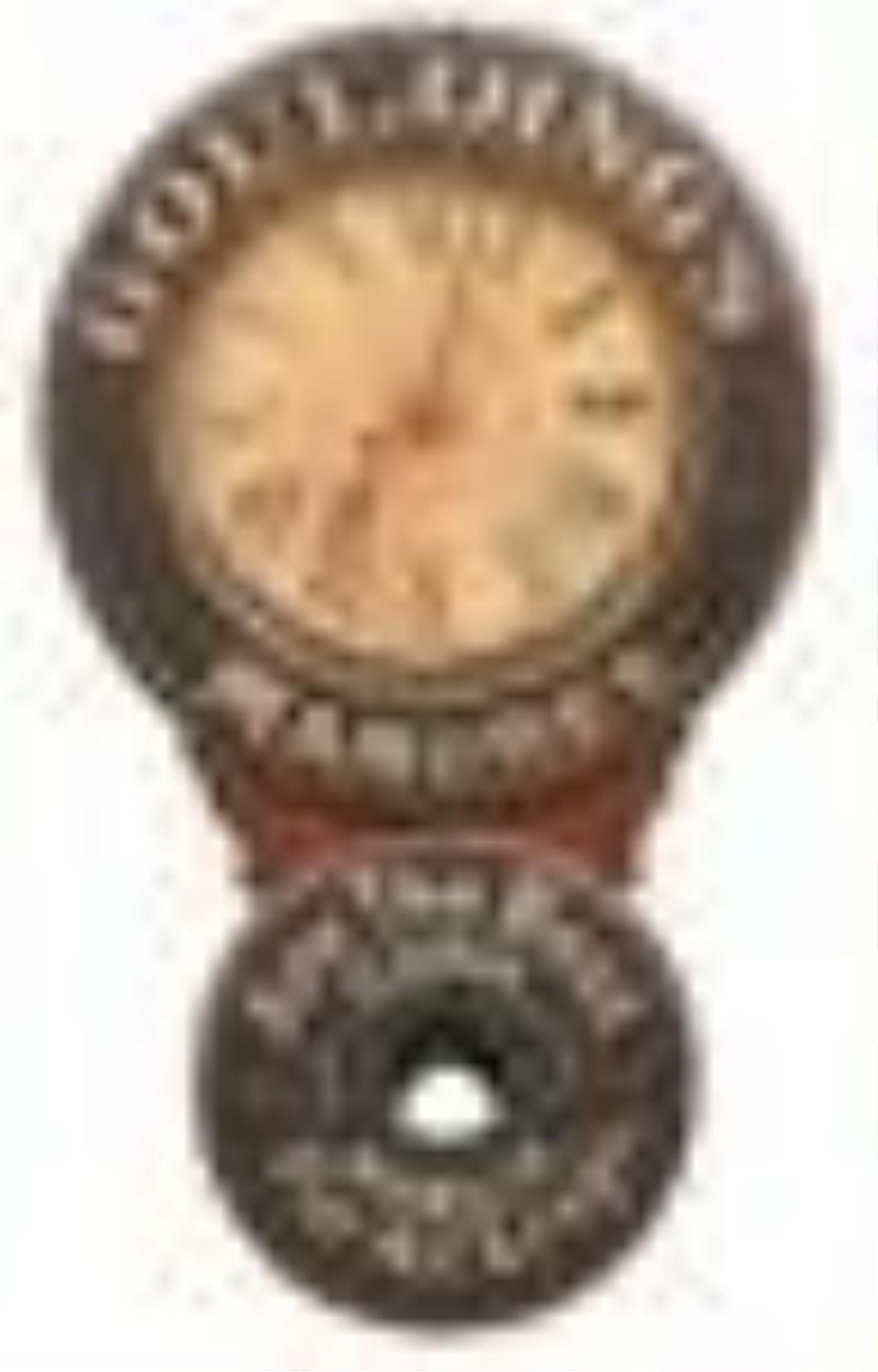 Baird Clock Co. "Goulding's Manures" Advertising Clock