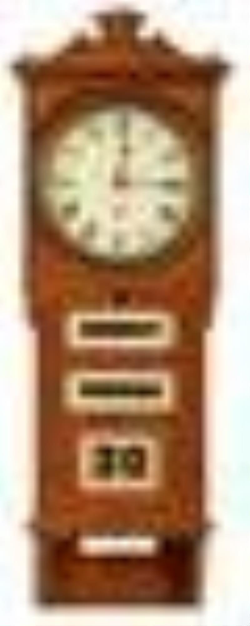 Prentiss Calendar & Time Co. Calendar Clock
