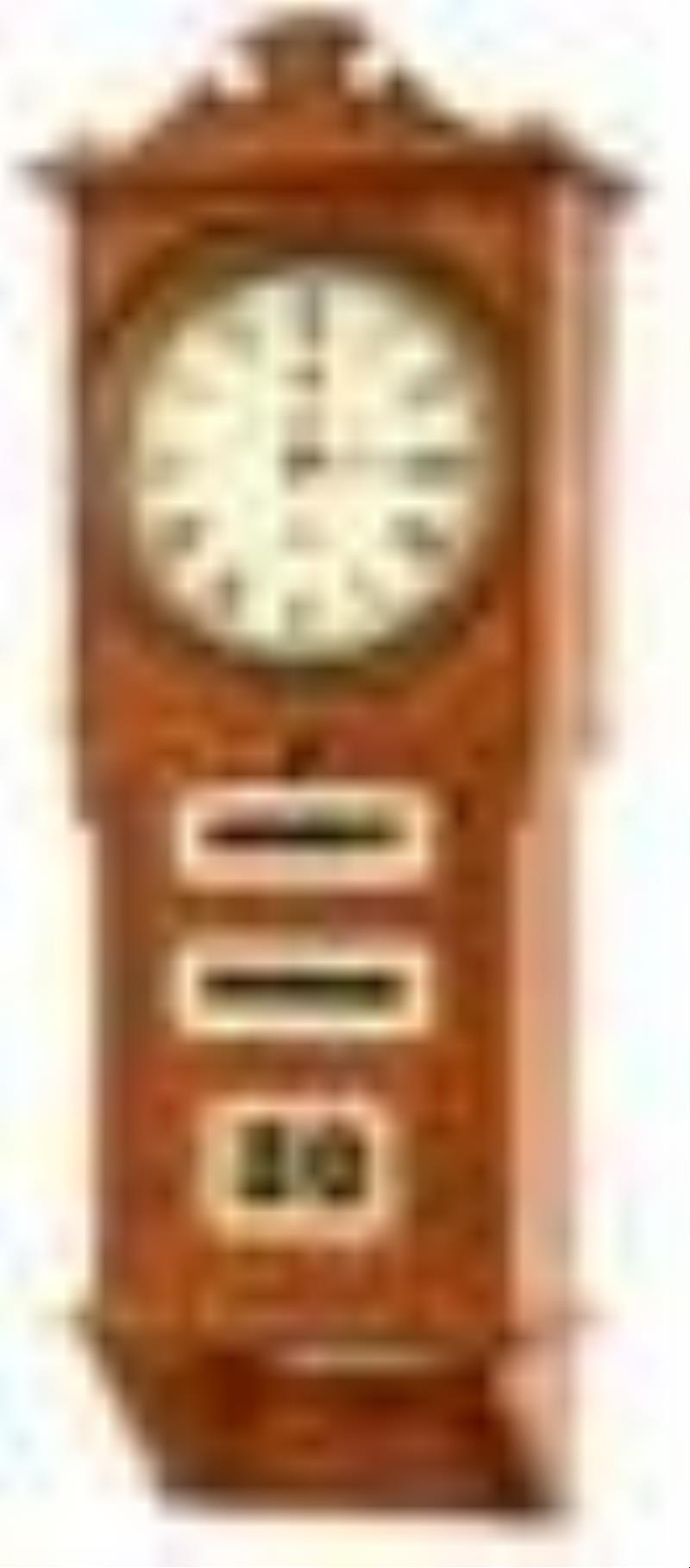 Prentiss Calendar & Time Co. Calendar Clock