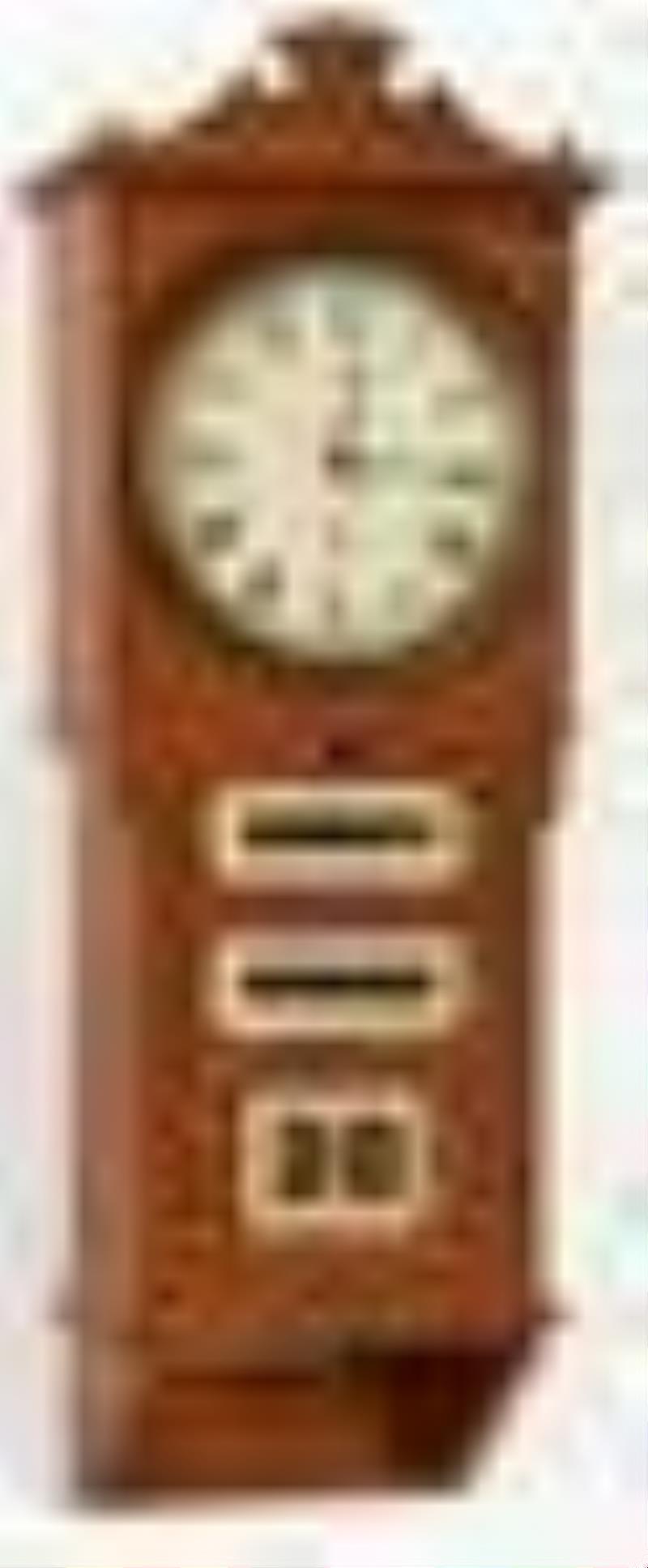 Prentiss Calendar & Time Co. Calendar Clock