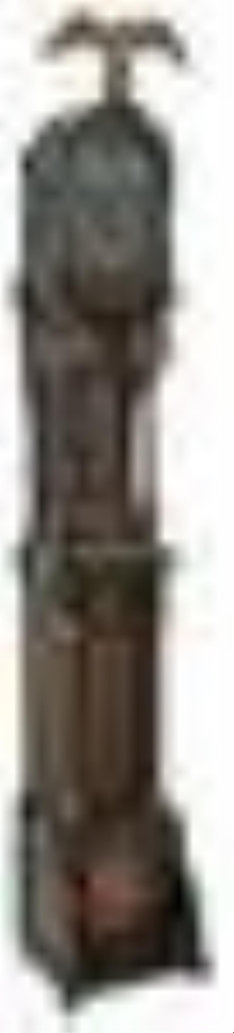 African Style Floor Standing Cuckoo Clock