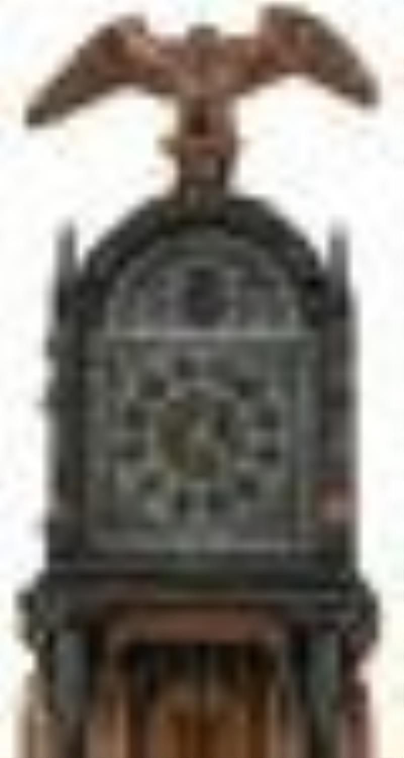 African Style Floor Standing Cuckoo Clock