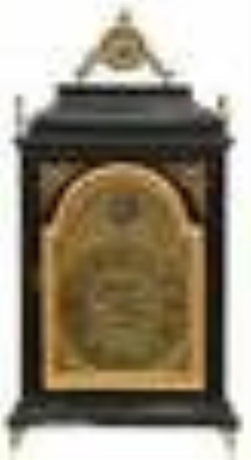18th Century Single Fusee Bracket Clock