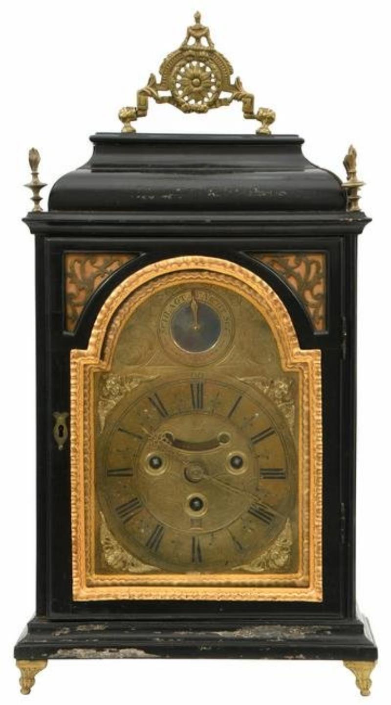 18th Century Single Fusee Bracket Clock