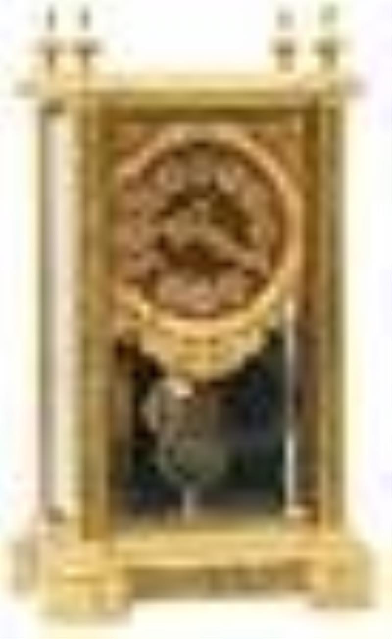 Ansonia "Symbol Extra" Crystal Regulator Clock