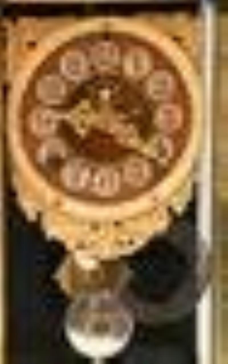 Ansonia "Symbol Extra" Crystal Regulator Clock