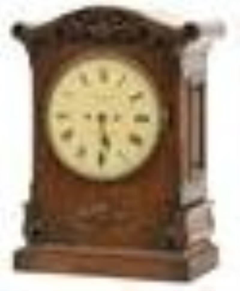 English Double Fusee Bracket Clock