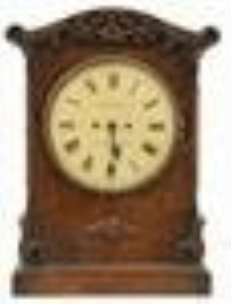English Double Fusee Bracket Clock