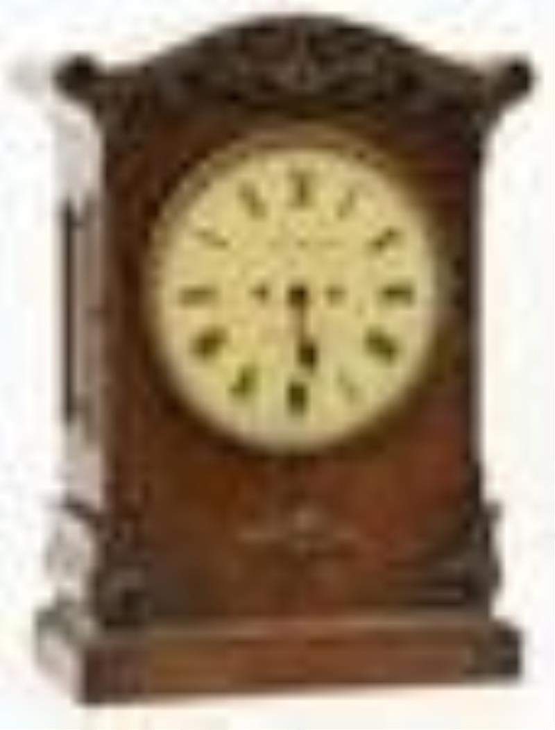 English Double Fusee Bracket Clock
