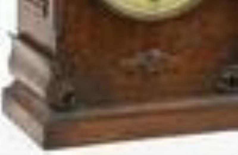 English Double Fusee Bracket Clock