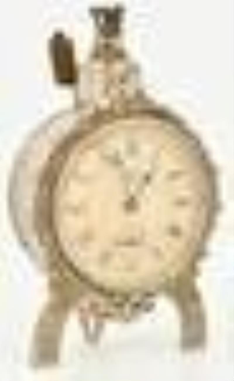 E.N. Welch "Fire Bug" Alarm Clock with Original Box