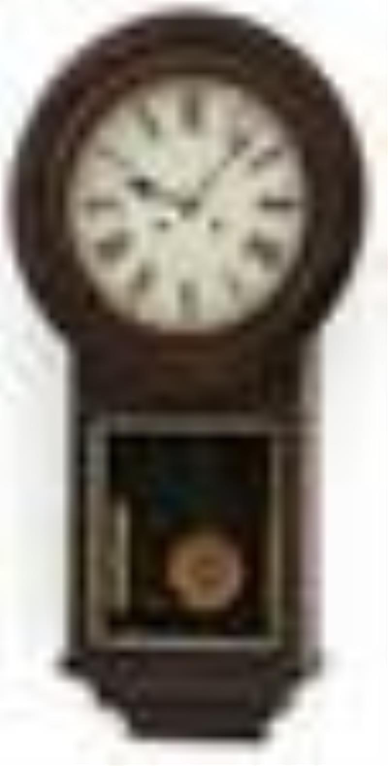 Welch, Spring & Co. Wall Regulator Clock