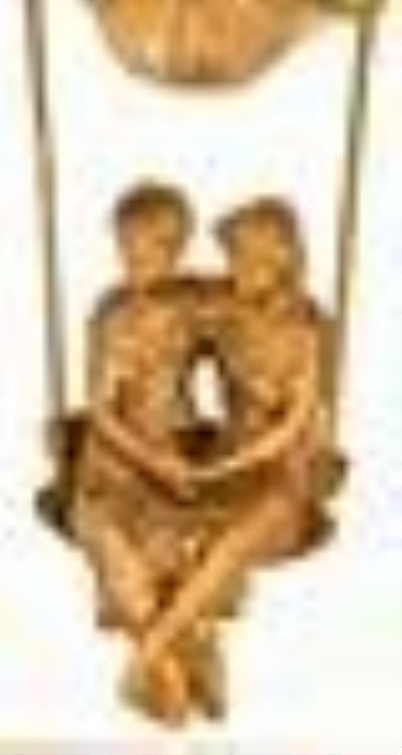 French Swinging Pendulum Mantel Clock