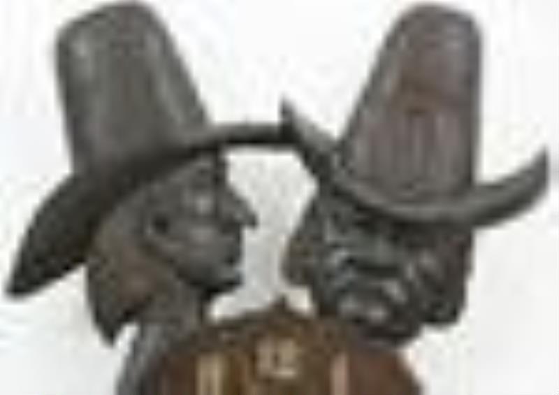 Waterbury Clock Co. "Pilgrim" Wall Clock