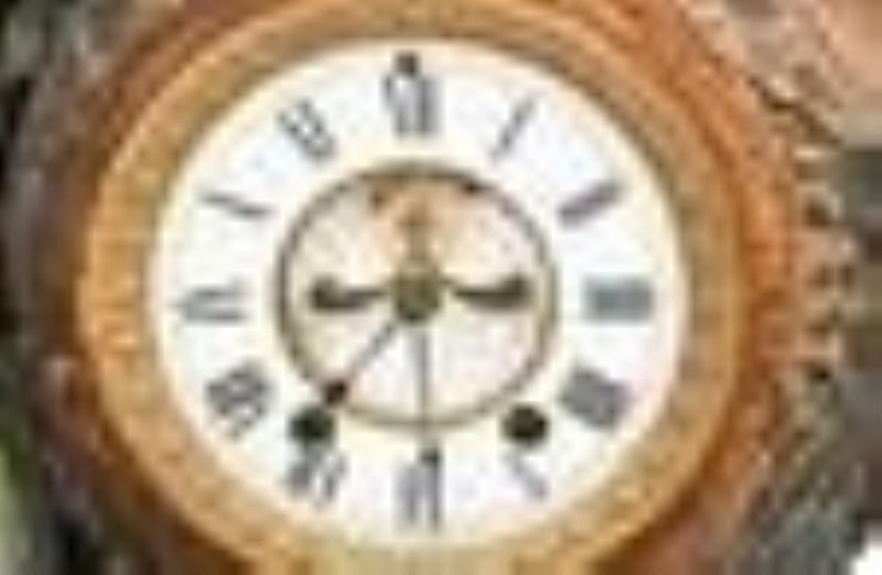 Seth Thomas Terracotta Mantel Clock