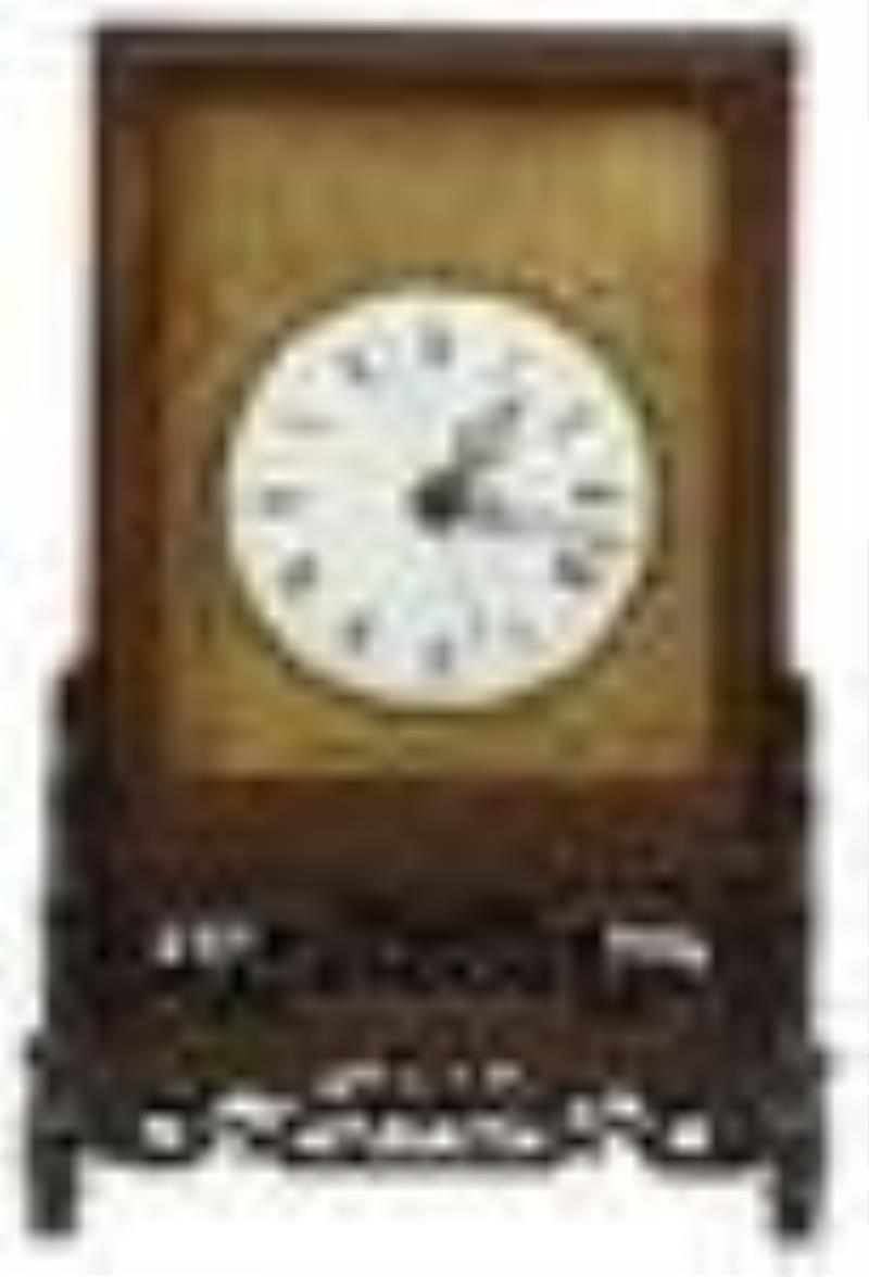 Chinese Double Fusee Bracket Clock