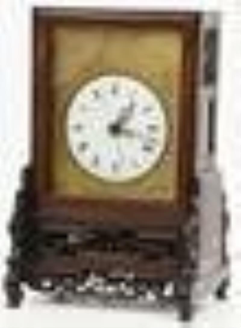 Chinese Double Fusee Bracket Clock