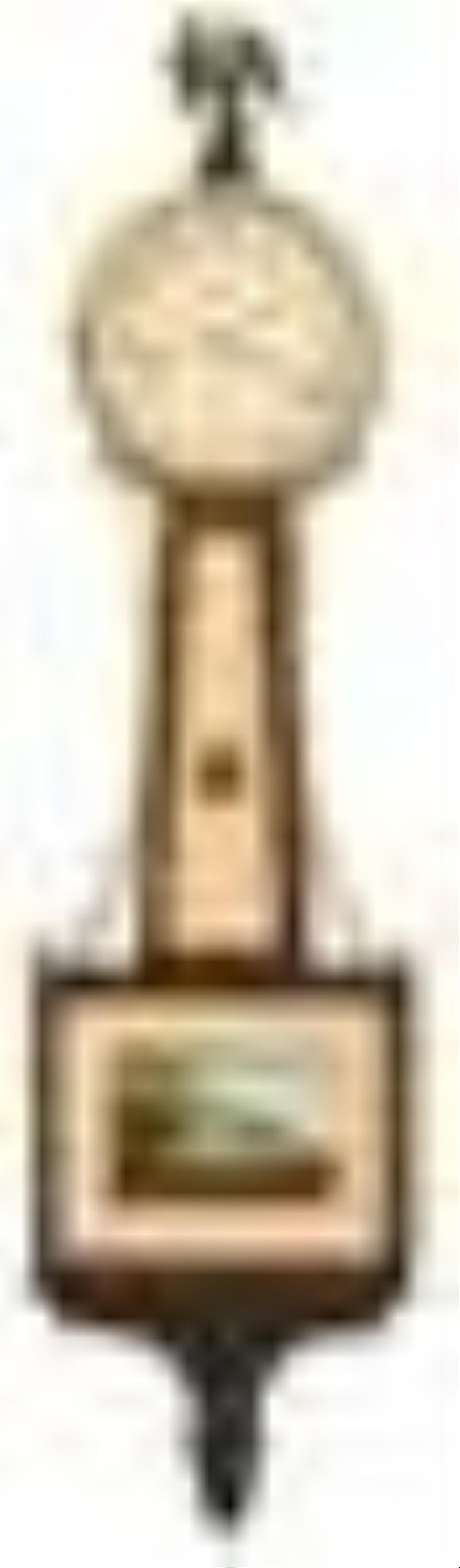 Waltham and Shreve, Crump & Low Banjo Clock