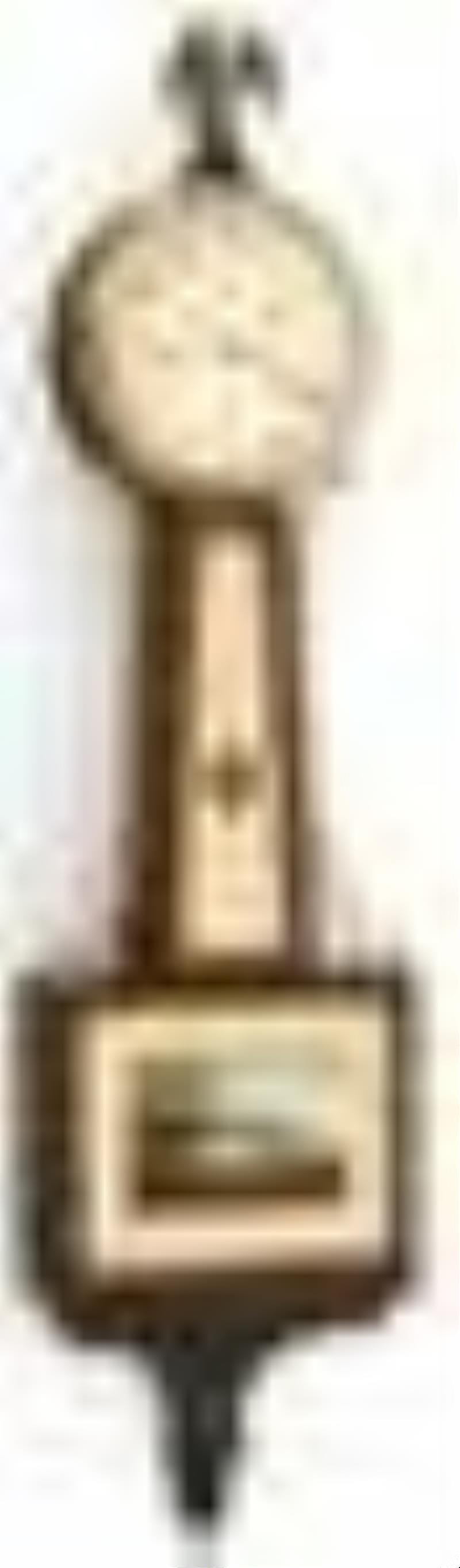 Waltham and Shreve, Crump & Low Banjo Clock