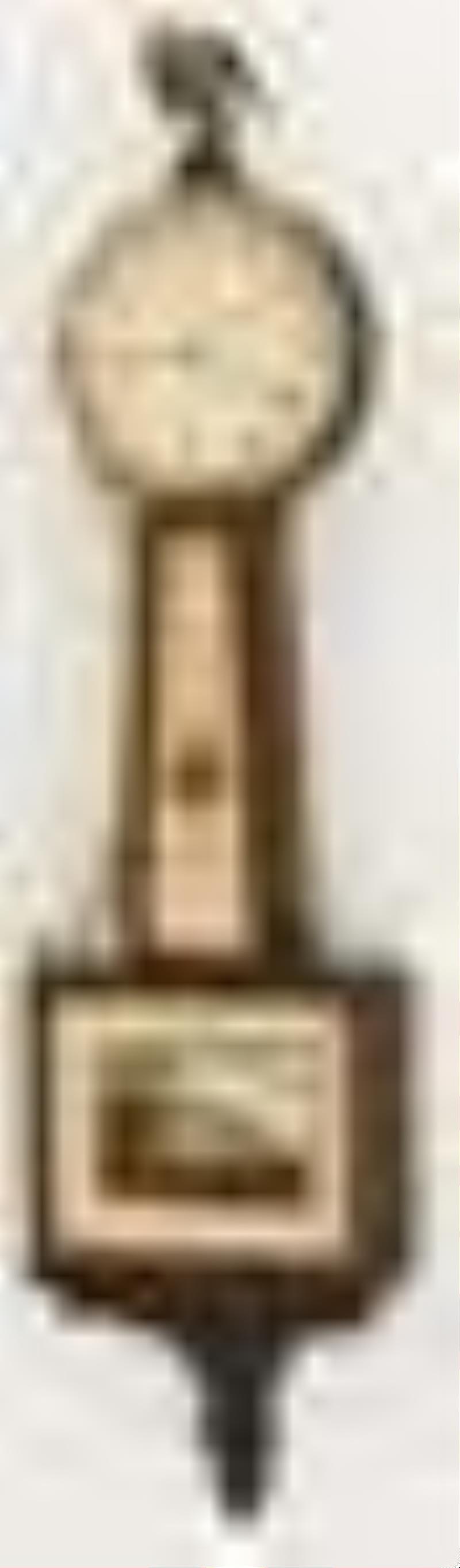 Waltham and Shreve, Crump & Low Banjo Clock