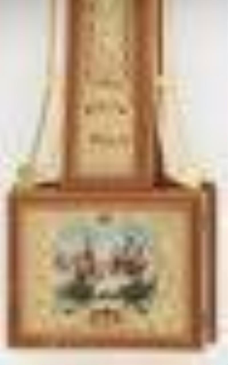Wayne Cline Miniature "Diamond Head" Banjo Clock