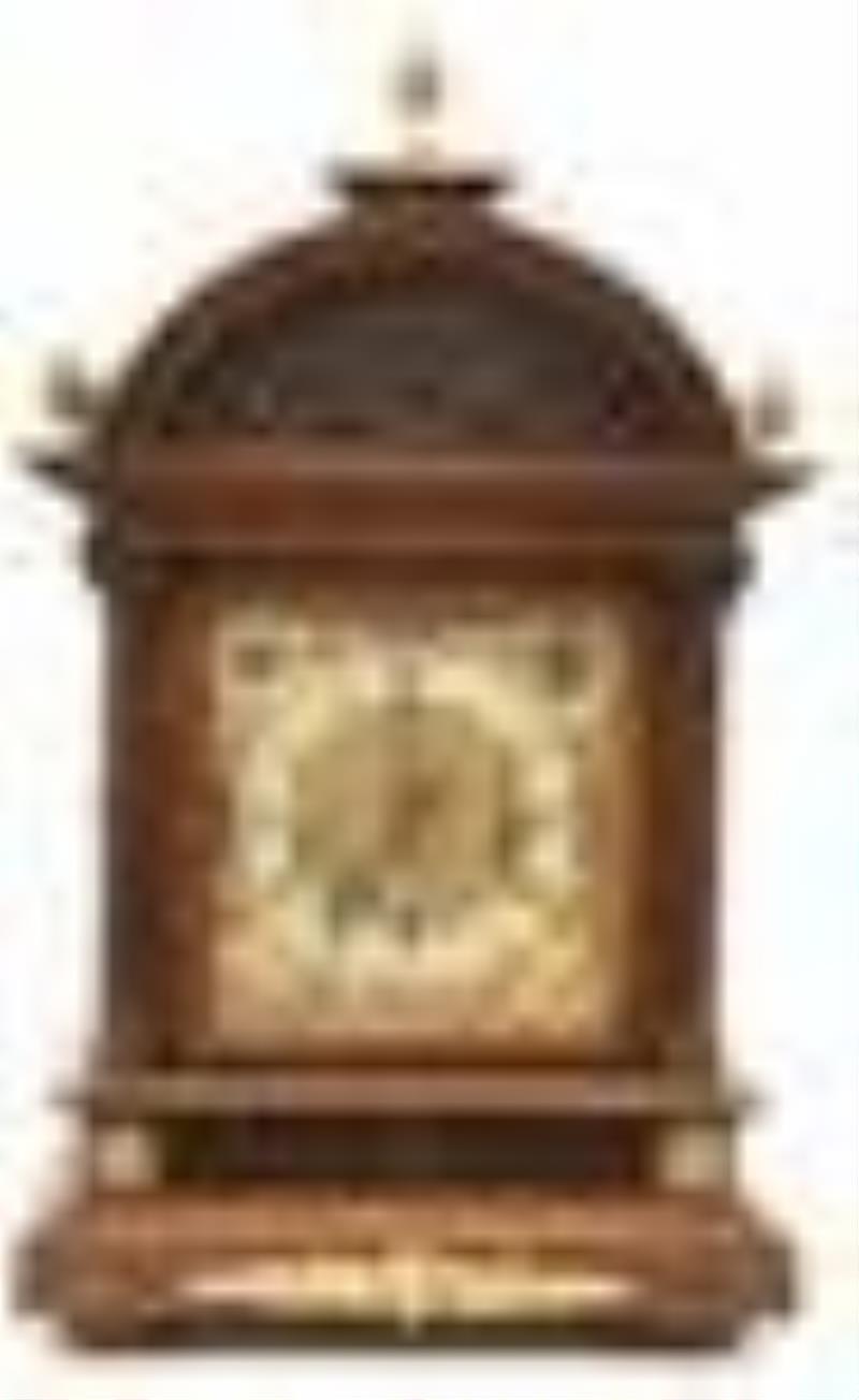 R.M. Schneckenburger Mahogany Bracket Clock