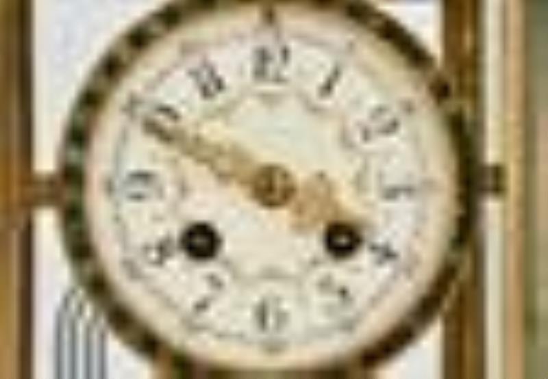 French Crystal Regulator Clock
