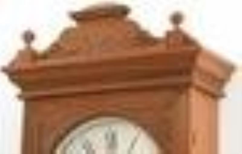 Jerome "Register" Double Dial Calendar Wall Clock