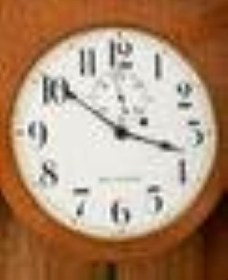 Seth Thomas Regulator No. 4 Wall Clock