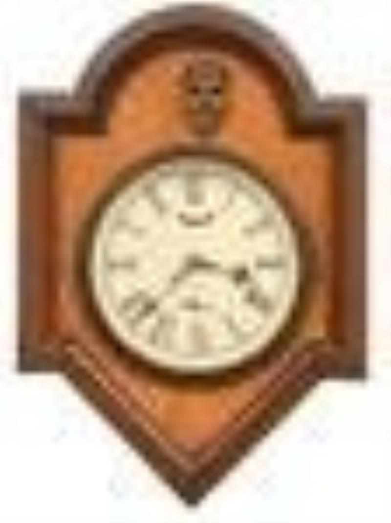 19th Century American "Blinking Eye" Wall Clock
