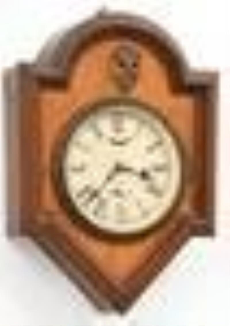 19th Century American "Blinking Eye" Wall Clock