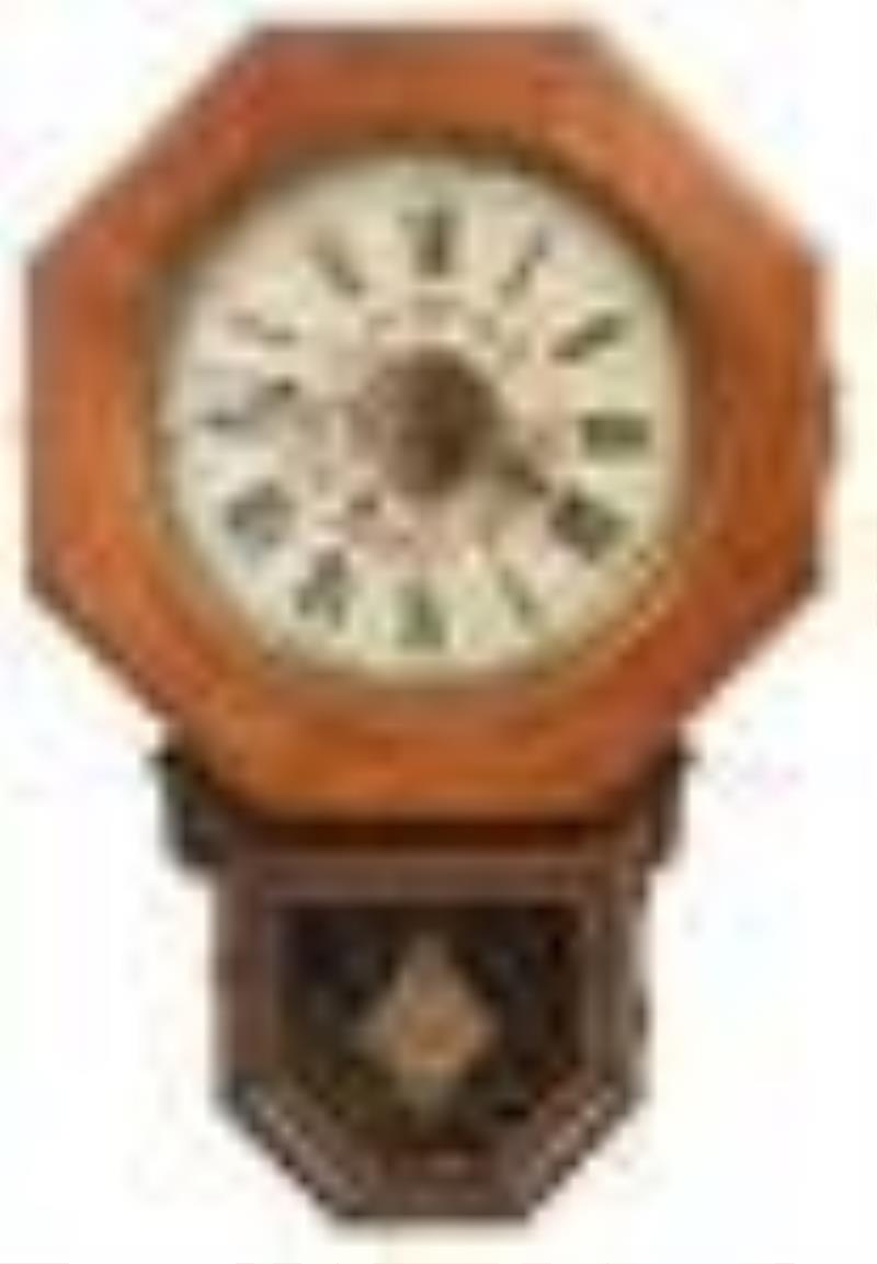 New Haven Clock Co. "Lewis Red Jacket Bitters"