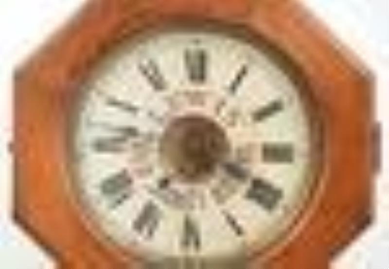 New Haven Clock Co. "Lewis Red Jacket Bitters"