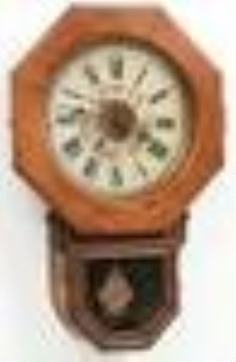 New Haven Clock Co. "Lewis Red Jacket Bitters"
