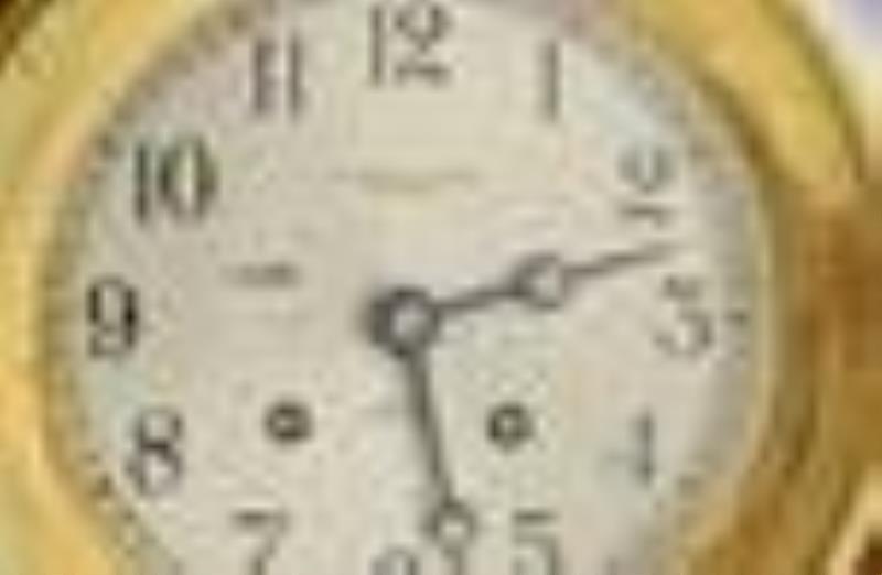 Chelsea Clock Co. Ship's Bell Mantel Clock
