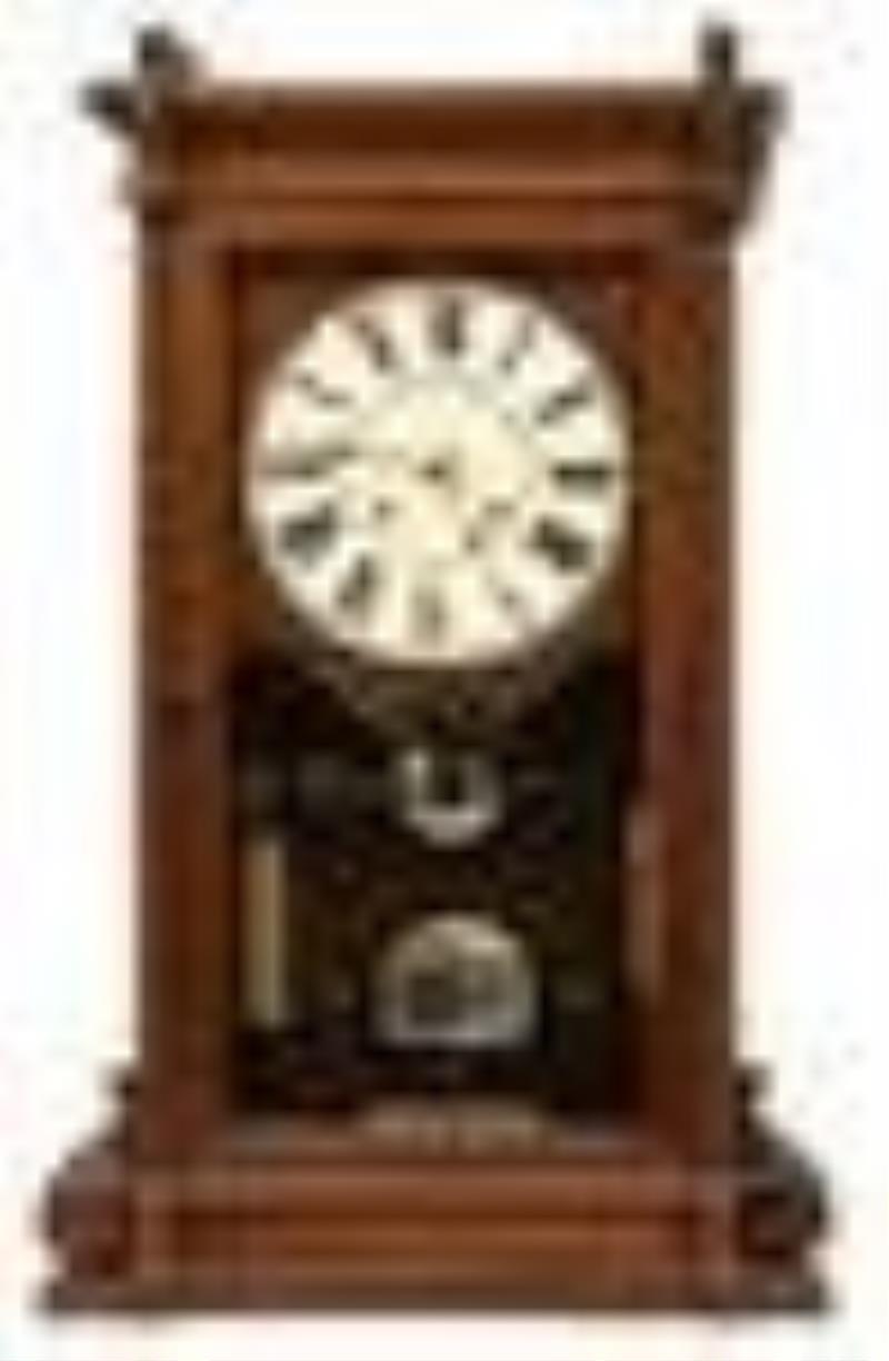 Seth Thomas "Lincoln" Walnut Mantel Clock