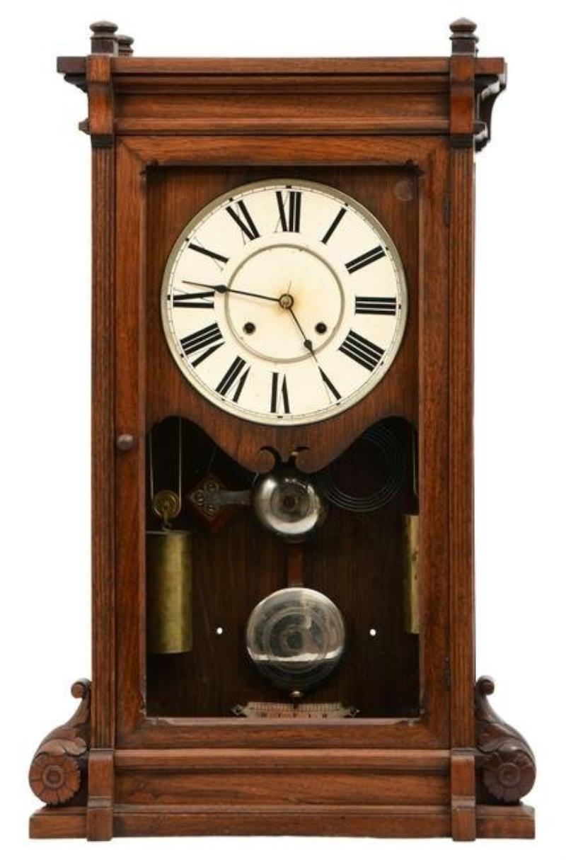 Seth Thomas "Lincoln" Walnut Mantel Clock